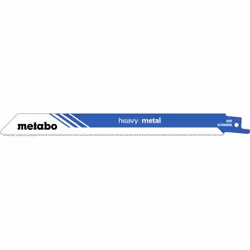 Metabo 631909000, Lames de scie sabre, Métal, Bimétal, Bleu, Blanc, 1,8 mm, 1,25 mm