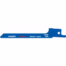 Metabo 5 lames de scies sabres, métal, flexibles, 100 x 0,9 mm (631990000) Référence 631990000, EAN 4007430122995 Compatible  ...