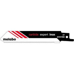 Metabo 631817000 Lame de scie sauteuse, à chantourner et sabre Lames de scie sabre Carbone 2 pièce(s)