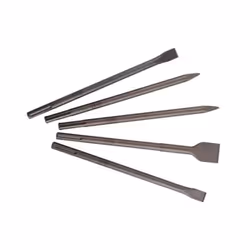 Set de 5 burins pour perforateur burineur de marque METABO - 630488000 Découvrez le pack de 5 burins haute qualité de la marq ...