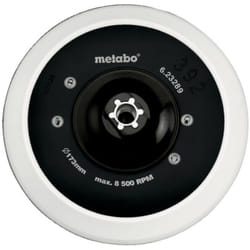 Metabo - Plateau auto-agrippant 173 mm m 14, pour la fixation d'accessoires de ponçage et de lustrage