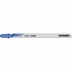 Metabo 5 lames de scies sauteuses, métal, classic, 106/ 2,0 mm (623697000) Référence 623697000, EAN 4007430126733 Pour Metabo ...