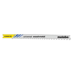 Metabo 623906000 Lame de scie sauteuse, à chantourner et sabre Lames de scie sauteuse Bimétal 5 pièce(s)