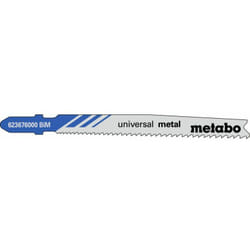 Metabo 25 Lames de scies sauteuses, métal, pionier, 74 mm/progr. (623620000)
