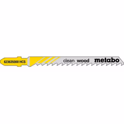 25 Lames de scies sauteuses, bois, profess. 74 / 4,0 mm (623609000) Référence: 623609000 EAN: 4007430137036 Pour Metabo, AEG, ...