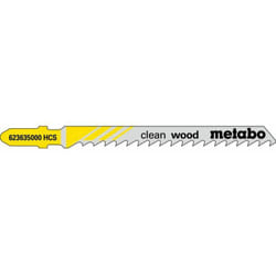 25 Lames de scies sauteuses, bois, profess. 74 / 4,0 mm (623609000) - Metabo