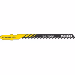 25 Lames de scies sauteuses, bois, profess. 74 / 4,0 mm (623607000) Référence: 623607000 EAN: 4007430137050 Pour Metabo, AEG, ...