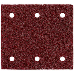 10 feuilles abrasives auto-agrippantes 115 x 103 mm, p 80, série « professional », pour bois et métal, pour ponceuse vibrante Metabo 10 pièces