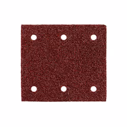 Metabo 625625000, pâte sablée, Métal, Polyester, Acier inoxydable, Acier, Bois, Marron, Rectangulaire, 115 mm, 103 mm