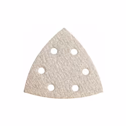 25 FEUILLES ABRASIVES AUTO-AGRIPPANTES 93 X 93 MM, P 80, PEINTURE, POUR PONCEUSE À PATIN TRIANGULAIRE (625683000) Référence:6 ...