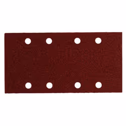 10 FEUILLES ABRASIVES AUTO-AGRIPPANTES 93 X 185 MM, P 40, B+M, POUR PONCEUSE VIBRANTE (625765000) Référence: 625765000 EAN: 4 ...