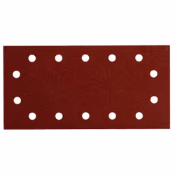 METABO 10 feuilles abrasives auto-agrippantes 115x230 mm, P 80, série professional, pour bois et métal, pour sableuse (625788 ...