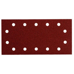 10 feuilles abrasives auto-agrippantes 115x230 mm, p 80, série professional, pour bois et métal, pour sableuse (625788000) - Metabo