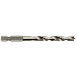 Mèche à bois pour usage professionnel 2,0 x 55 mm, avec queue à 6 pans Metabo