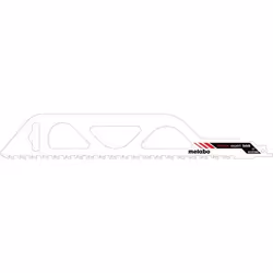 Metabo 631917000, Lames de scie sabre, Ciment, Maçonnerie, Ciment poreux, Noir, Blanc, 1,27 cm, 1,5 mm, 30,5 cm