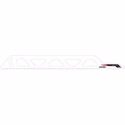Metabo 631918000, Lames de scie sabre, Ciment aéré, Brique, Ciment, Maçonnerie, Blanc, 1,27 cm, 1,5 mm, 45,5 cm