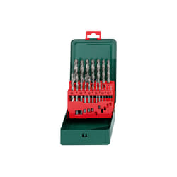 Jeu de forets pour métal Metabo HSS-G; 1-10 mm; 19  unités