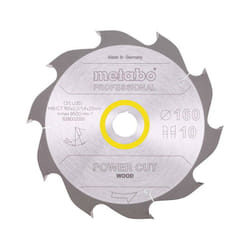 METABO Lame de scie circ. Pro "Power Cut Wood" HW/CT 160x20, 10 WZ 22°