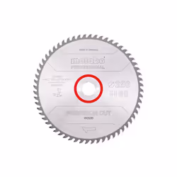 Metabo 628049000, Panneaux MDF, Contre-plaqué, Bois, 25 cm, 3 cm, Pointe au carbure de tungstène (TCC), 1,8 mm, 2,8 mm