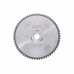 Metabo 628228000, Panneau aggloméré, Bois dur, Panneaux MDF, Bois tendre, 30,5 cm, 3 cm, 1,8 mm, 6100 tr/min, 2,4 mm