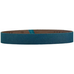Metabo 10 bandes abrasives 40 x 760 mm, P80, corindon de zirconium, meuleuse de tubes (626306000)