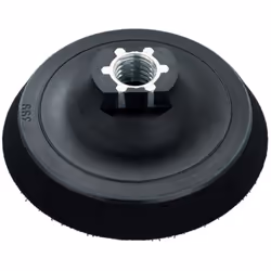 Metabo 623272000, Tampon de cuisson de disque de ponçage, 13000 tr/min, Noir, Rond, 11,3 cm, 1,2 cm