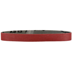 3 bandes abrasives 50 x 650 mm, P 100, pour touret à meuler metabo 3 pièces
