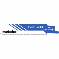 Metabo 628267000, Lames de scie sabre, Métal, Bimétal, Bleu, Blanc, 2 mm, 0,9 mm