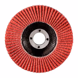 Avantages produit Plateau abrasif à lamelles METABO FS-CER 626170000 - 125 mm - P60Le grain céramique auto-affûteur permet un ...
