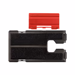 Metabo 623596000, Patin de glisse, Noir, Rouge, Metabo, 1 pièce(s), Plastique, STE 140, STE 140 Plus, STEB 140, STEB 140 Plus ...