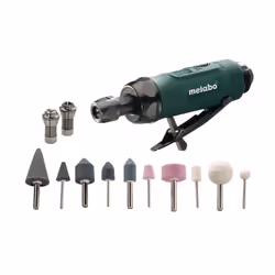 Meuleuse pneumatique Metabo DG 25 Set + Accessoires