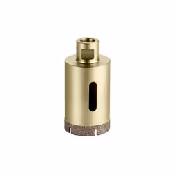 Couronne diamantée pour carrelage « dry », 40 mm, m14 (628310000) Référence: 628310000 EAN: 4007430229960 Filet M14 pour l'ut ...