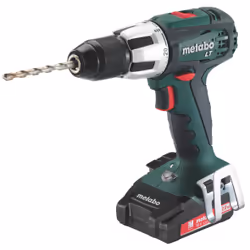 Metabo SB 18 LT Compact, Perceuse à poignée pistolet, 3,8 cm, 1,3 cm, 1,3 cm, 450 tr/min, 1600 tr/min