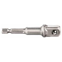 Adaptateur 1/4' E6,3 à 1/2' 72 mm (628838000) - Metabo