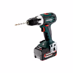 Metabo BS 18 LT, Perceuse à poignée pistolet, Sans clé, 1,3 cm, 3,8 cm, 1,3 cm, 1,5 mm