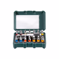 Jeu d'accessoires de tournevis Metabo SP; 15 unités