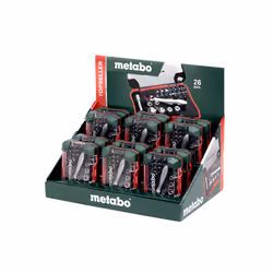 Jeu de tournevis Metabo 626701000; 26 unités