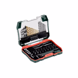 Assortiment embouts + forets + accessoires SP 55 pièces METABO - 626707000