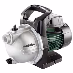 Metabo P 2000 G, 450 W, 3 bar, 2000 l/h, Noir, Vert, Argent