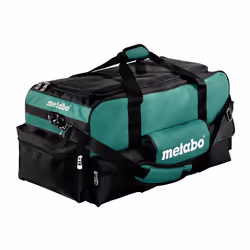 Metabo 657007000, Noir, Vert, Polyester, 5 pochettes, Réfléchissant, Hydrofuge, 970 mm, 325 mm