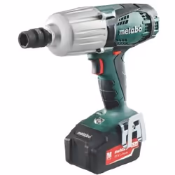 Metabo SSW 18 LTX 600, Noir, Vert, 1600 tr/min, 1,27 cm, 600 N·m, Batterie, 18 V