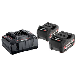 Pack énergie 18V Li-Power (2x5,2 Ah) avec chargeur asc 145 Metabo 685051000