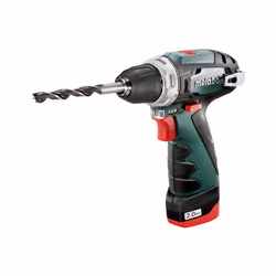 Metabo POWERMAXX BS BASIC, Visseuse droite, 1 cm, 1400 tr/min, 1,8 cm, 1 cm, 17 N·m