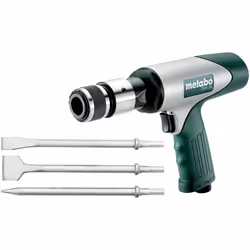 Ciseau pneumatique Metabo DMH 290 Set + 3 chicels