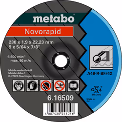 Qualité Novorapid : entrée de gamme performante Meule de tronçonnage fine pour le travail du métal en général et plus particu ...