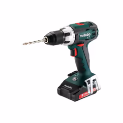 Metabo BS 18 LT, Perceuse à poignée pistolet, Sans clé, 1,3 cm, 1600 tr/min, 3,8 cm, 1,3 cm