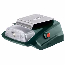 Metabo PA 14.4-18 LED-USB, Chargeur de batterie, Lithium, 18 V, Metabo, Vert, Rouge, Argent, Secteur