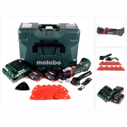 Contenu de la livraison: - 1x Metabo MT 18 LTX Outil multifonctions sans fil 18V ( 613021710 ) - 1x Lame de scie plongeante 3 ...