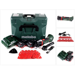 Mt 18 ltx Outil multifonctions sans fil 18V (613021710) - Compatible ois / Starlock + 2x Batteries 4,0Ah + Chargeur + Coffret de transport - Metabo