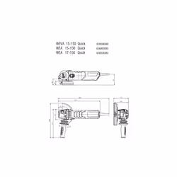 Meuleuse d'angle Metabo WEA 17-150 Quick - Vue supplémentaire 7